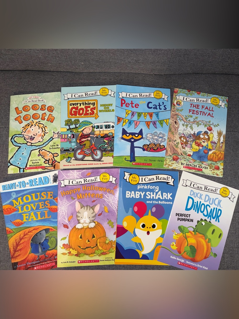 Lot of 8 I Can Read My First Shared Reading Books Beginning Reader